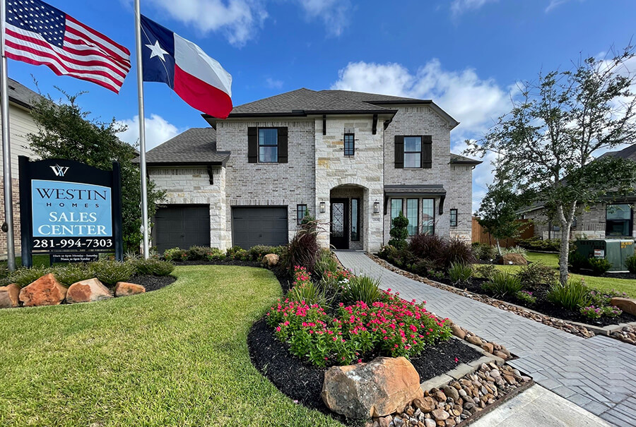 Westin Homes have new model homes in Katy, TX.